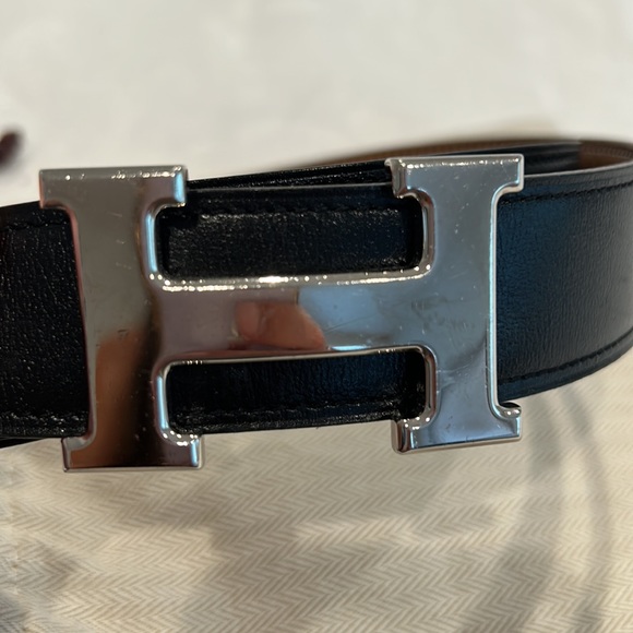 Hermes reversible belt black/brown - Picture 2 of 5